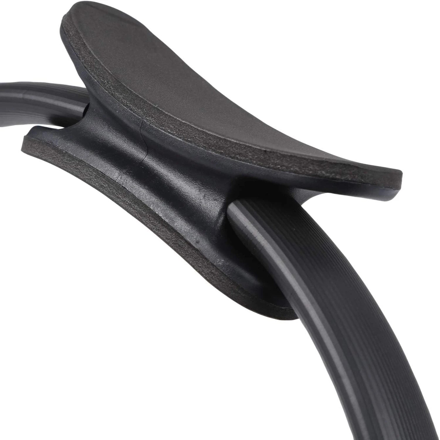 Dedicated Black Exercise Ring for Strength and Flexibility Enhancement for Yoga and Fitness Enthusiasts