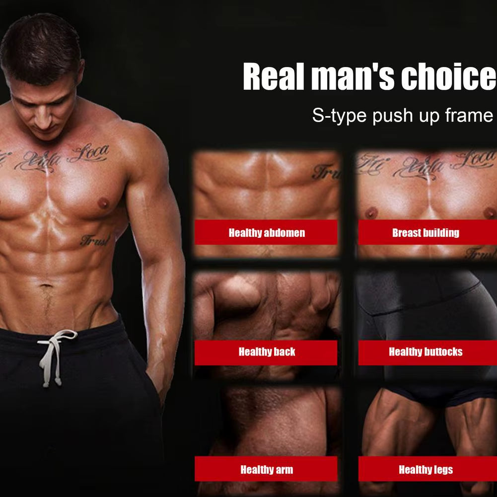 Push-Up Bracket I-Shaped Multifunctional Abdominal Wheel Fitness Products Home Sports Equipment Pectoral Muscle Training #HY