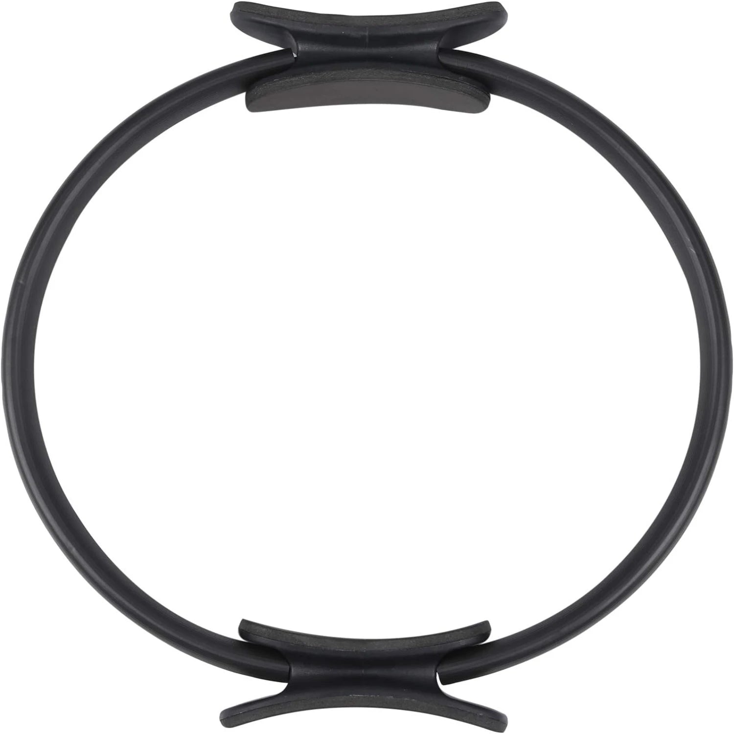 Dedicated Black Exercise Ring for Strength and Flexibility Enhancement for Yoga and Fitness Enthusiasts