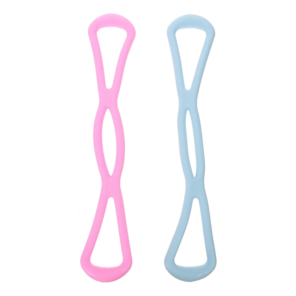 2Set Chest Muscle Strengthener Back Exercise Equipment TPR Simple Design for People Interested in Fitness