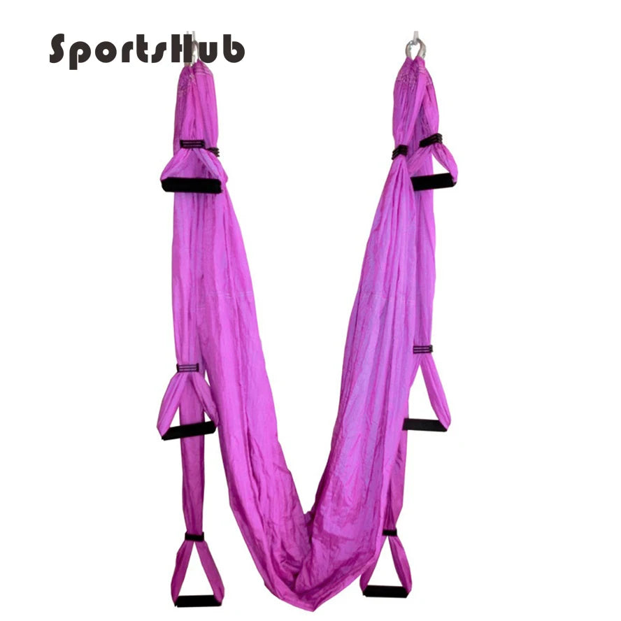 Anti-Gravity Yoga Belts and Hammock for Strength and Decompression Inversion Training - Model EF0012