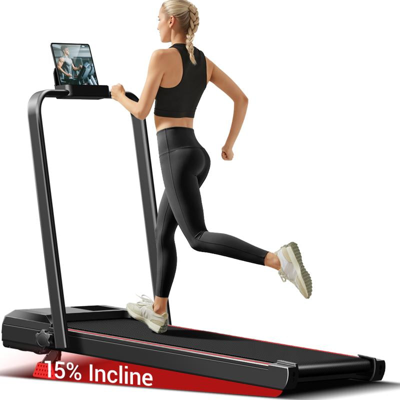 UMAY Fitness under Desk Treadmill, High Definition Big Screen Walking Pad for Home Small, 2.5 HP Quiet Brushless, for Home Office