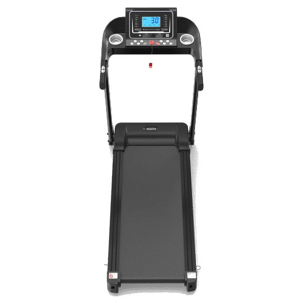 Foldable Treadmill with Incline, Fitshow App Folding Treadmill for Home Workout, Electric Walking Treadmill Machine 5" LCD Screen 250 LB Capacity Bluetooth Music