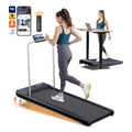 Walking Pad, 2.5 HP Treadmills for Home Small with Handles, 5 MPH under Desk Treadmill Walking Pad, 265 LBS