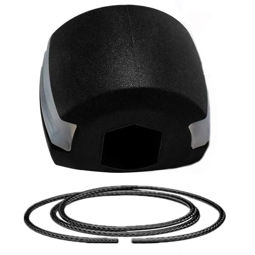 Silica Gel Lanyard Jaw Exerciser Face Stress Ball Jawline Muscle