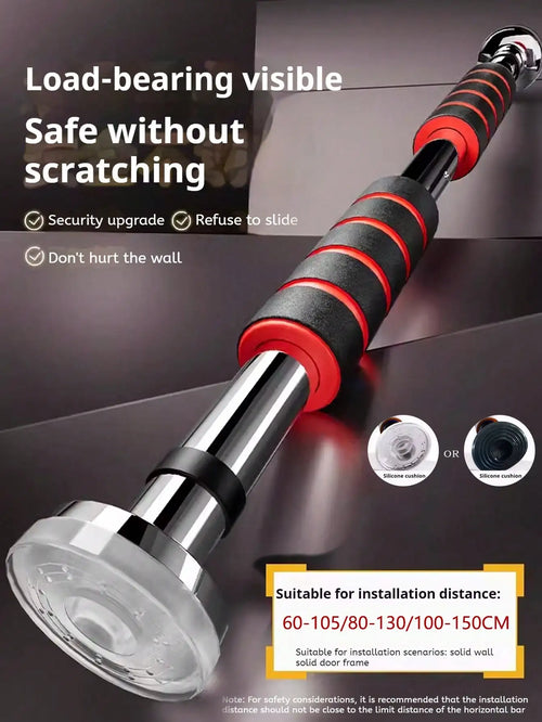 Telescopic Doorway Pull Up Bar Non-Slip Chin-Up Fitness Equipment