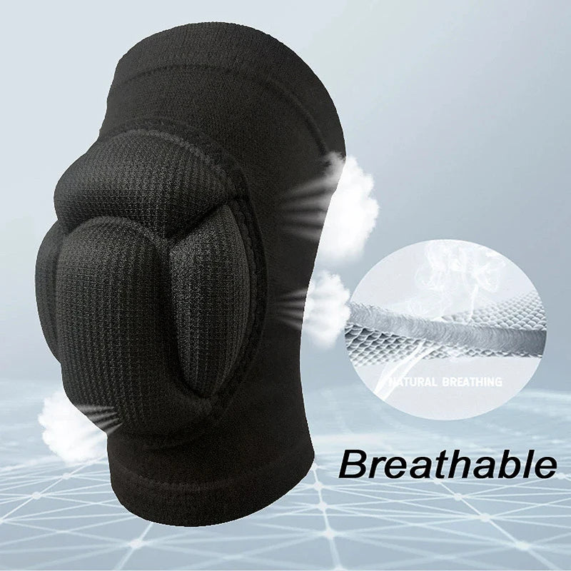 Thickened Protective Sports Knee Pads for Men and Women Anti Slip Knee
