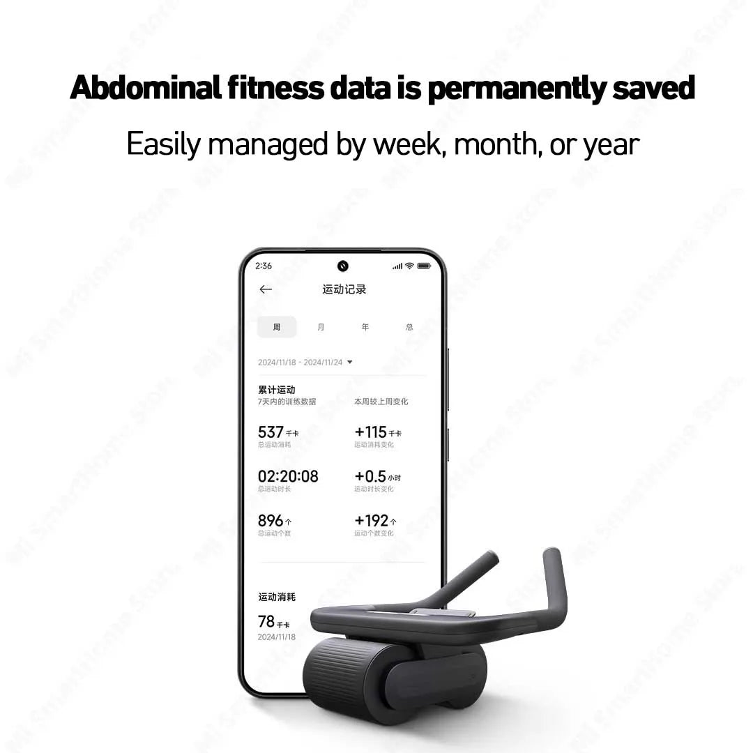 Xiaomi Mijia Smart Abdominal Wheel  Strong Load Bearing Non-slip