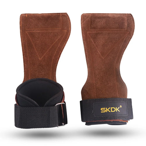 Gym Grips For Men Women Cowhide Palm Guards Weightlifting Fitness