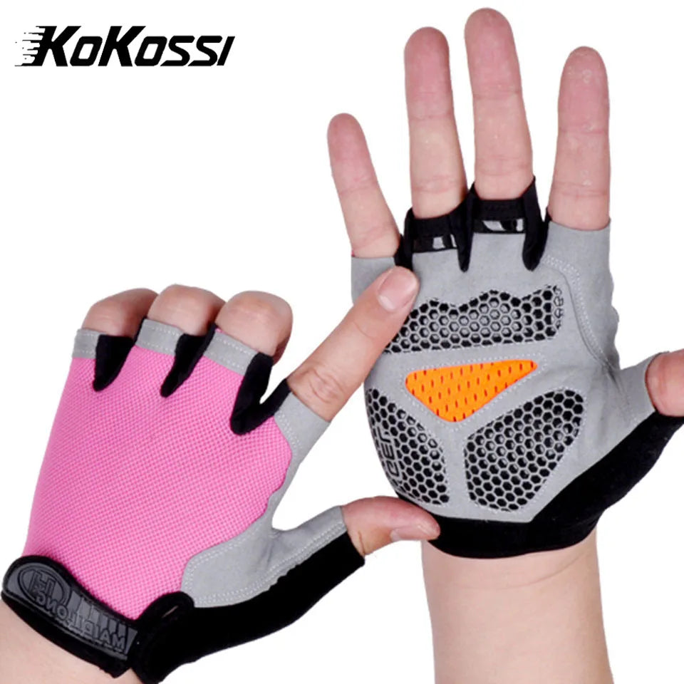 KoKossi Gym Equipment Half Finger Weightlifting Gloves Fitness