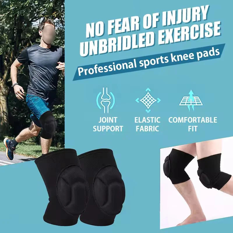 Thickened Protective Sports Knee Pads for Men and Women Anti Slip Knee