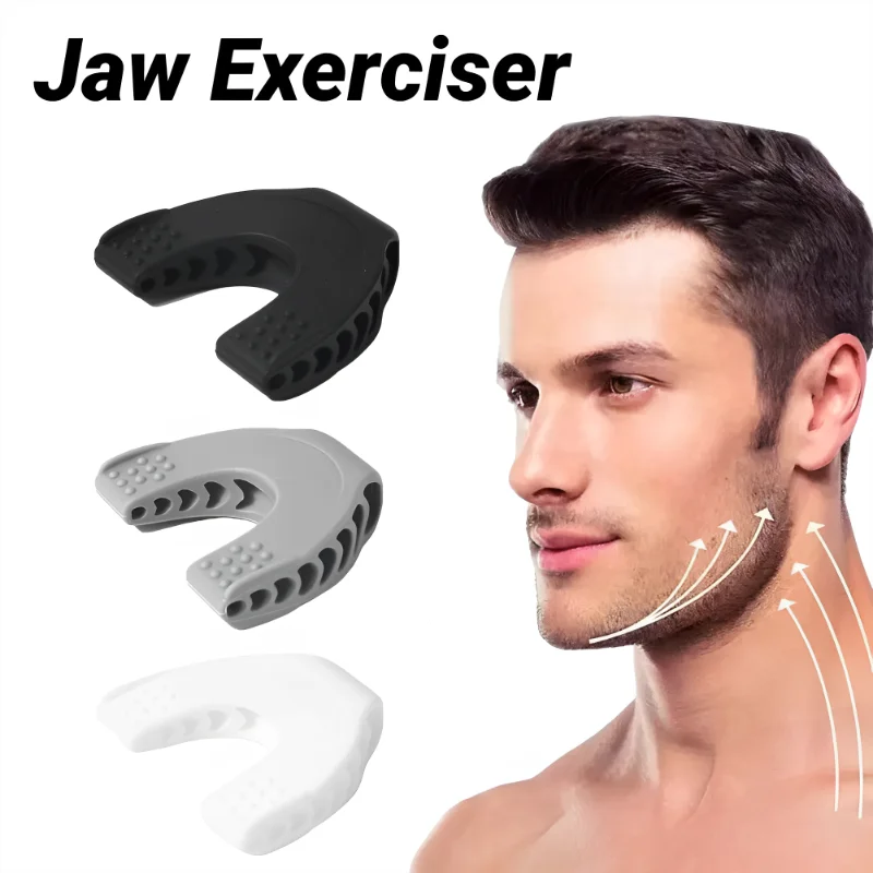 U Shape New Facial Jaw Exerciser And Neck Toning Jawline For Men Women