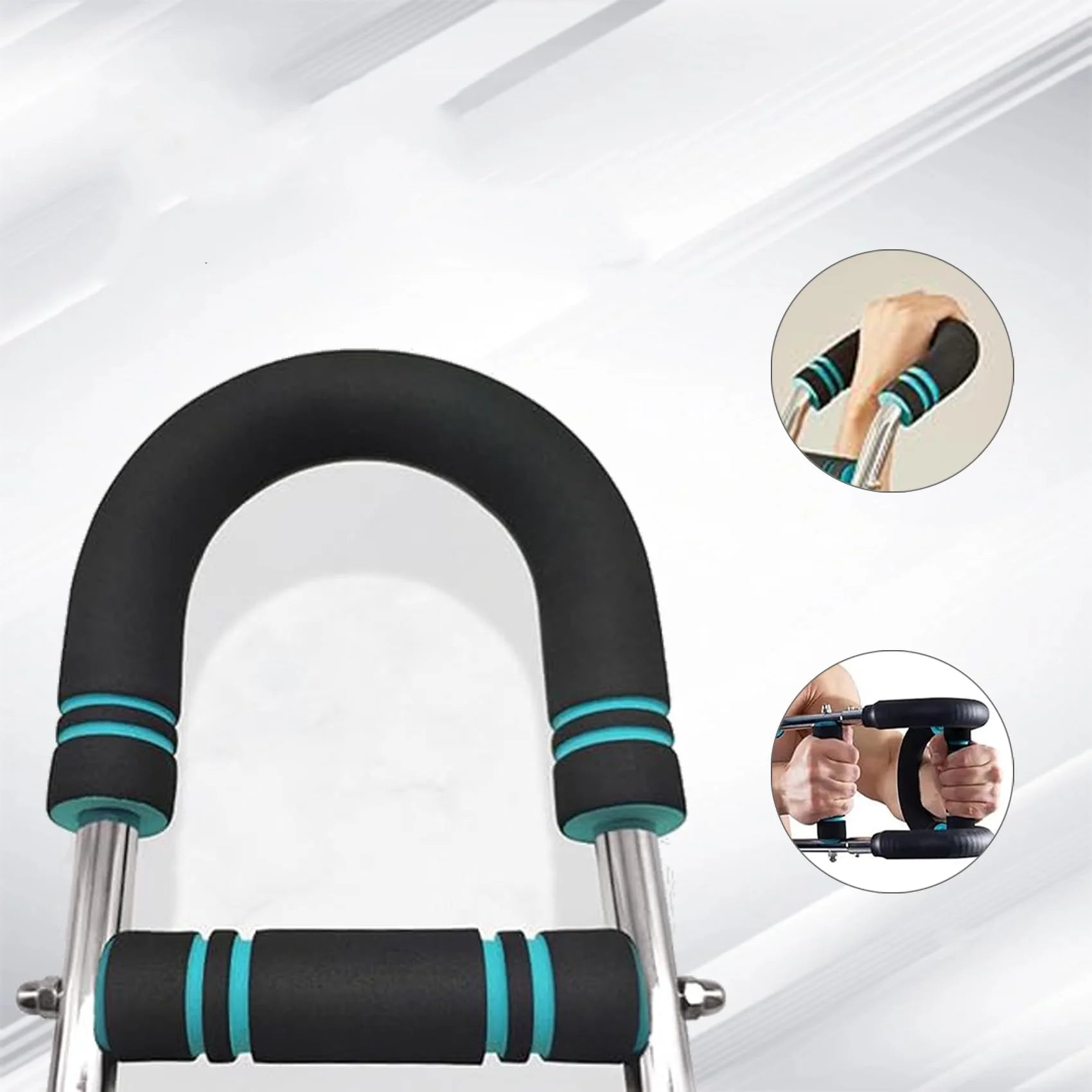Adjustable Arm Trainer With Resistance Bands Detachable Chest Expander