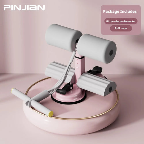 Portable Sit Up Assistant With Tension Rope Fitness Equipment Support