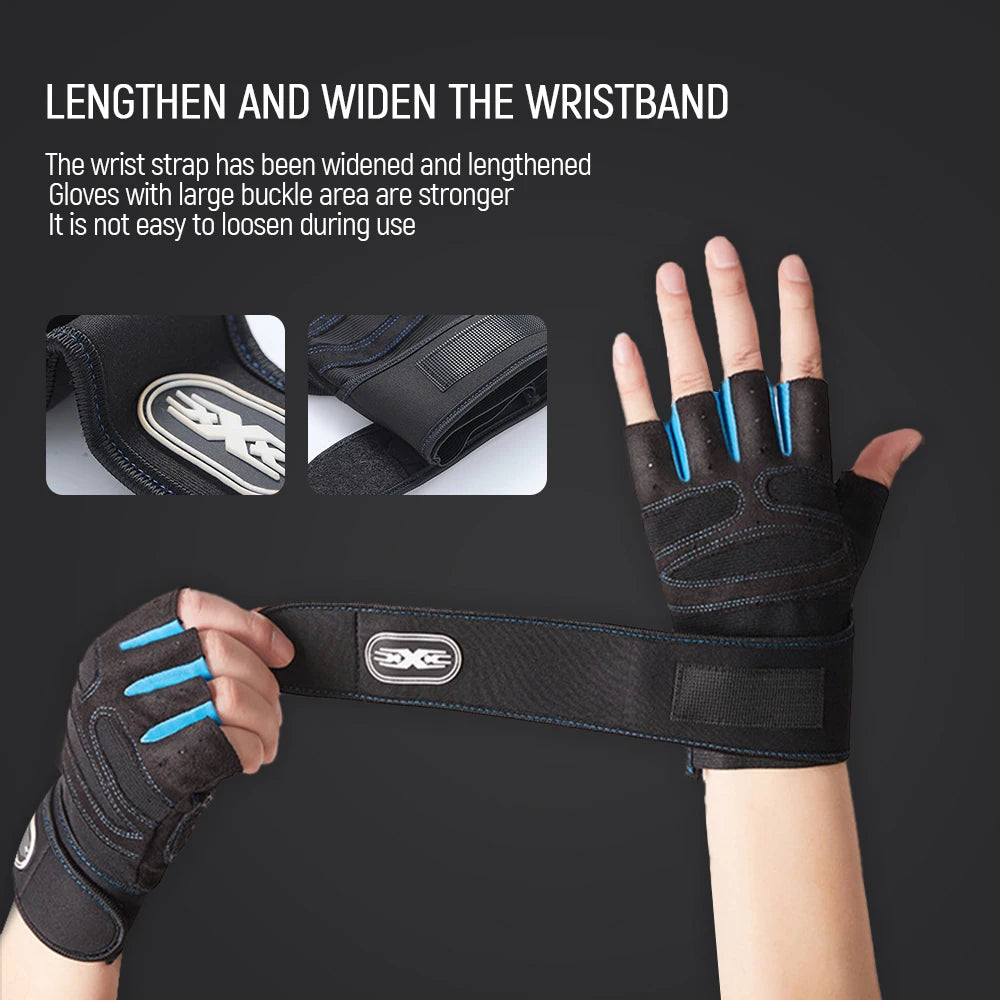 Cycling Half Finger Gloves MTB Road Bike Breathable Cycling Gloves