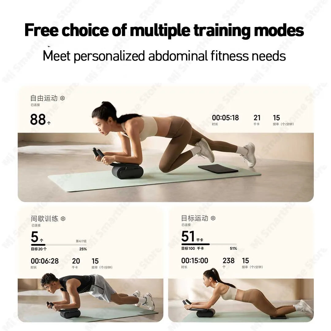 Xiaomi Mijia Smart Abdominal Wheel  Strong Load Bearing Non-slip