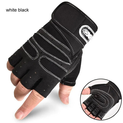 Cycling Half Finger Gloves MTB Road Bike Breathable Cycling Gloves