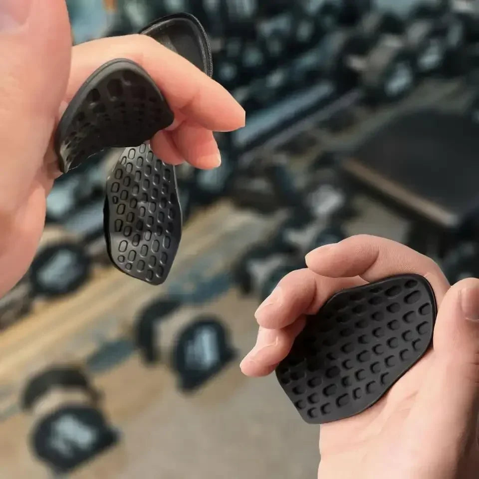 Silicone Palm Grip Pull Up Grips for Weightlifting Honeycomb Elastic