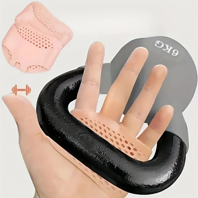 4Pcs Honeycomb Silicone Hand Pads Unisex Reusable Non-Slip Fintess