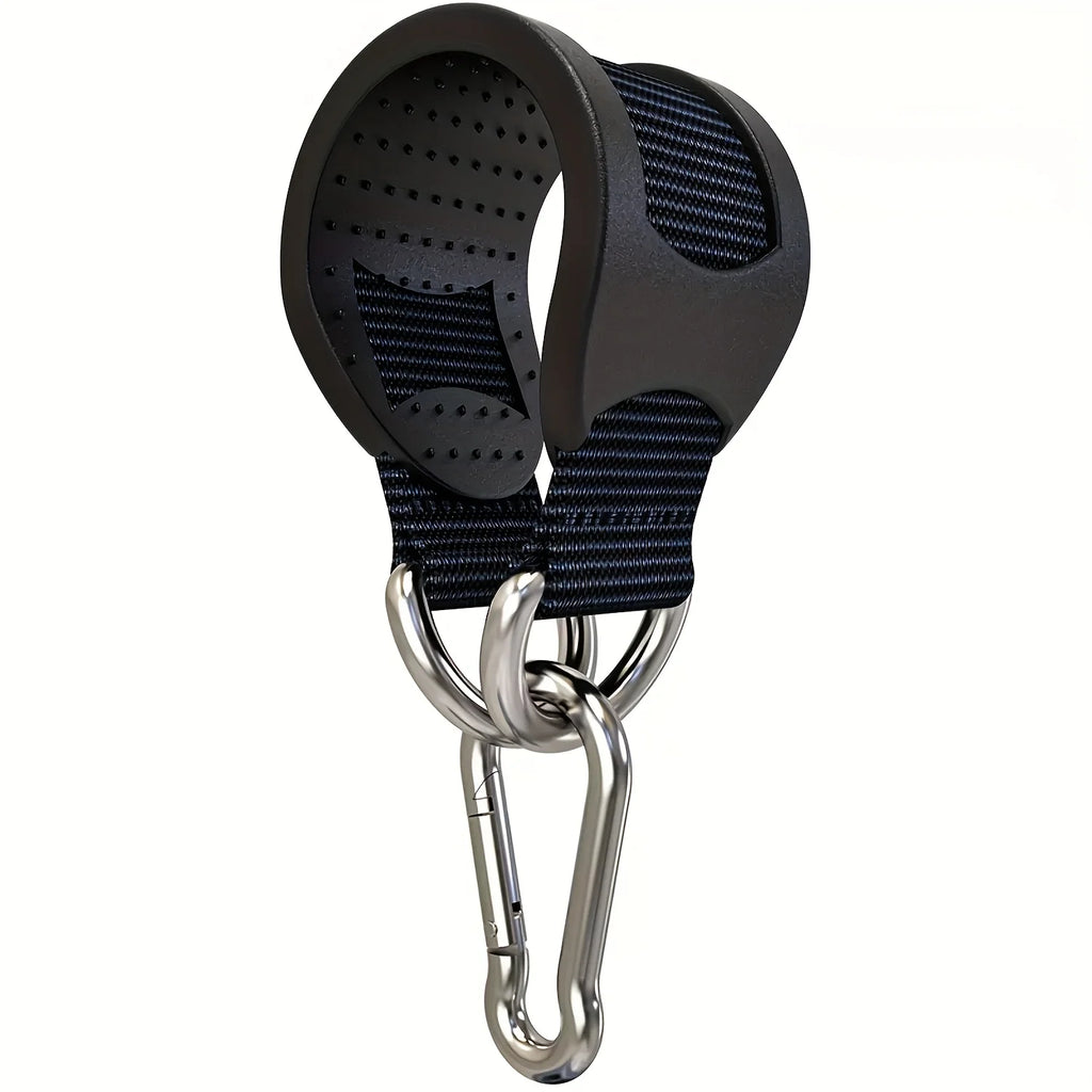 2Pcs Nylon Sling with Metal Hook - Versatile Gym Accessory for