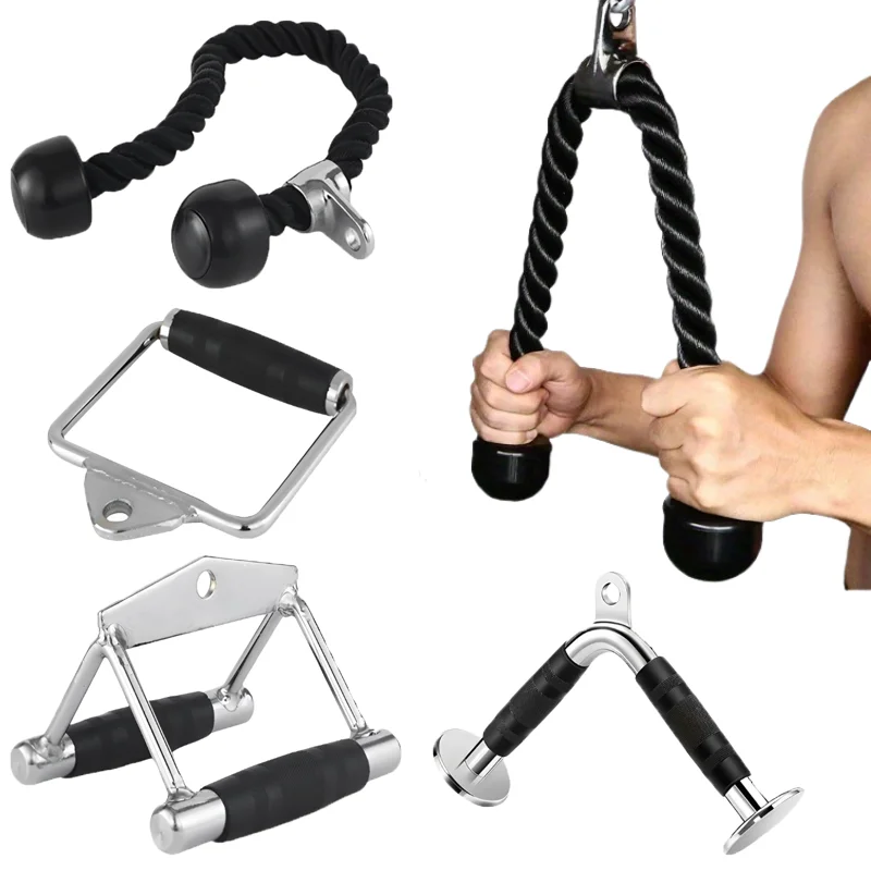 Gantry Frame Equipment Biceps Training Double Head Pull Rope Gym