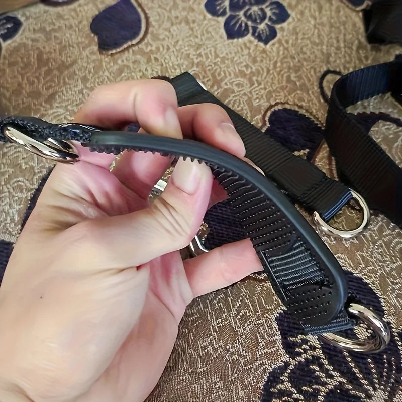 2Pcs Nylon Sling with Metal Hook - Versatile Gym Accessory for