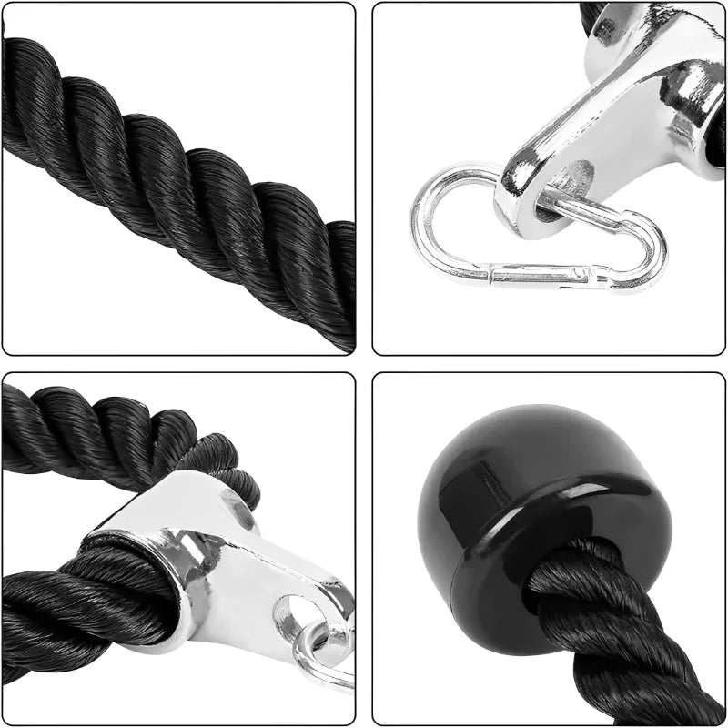 Gantry Frame Equipment Biceps Training Double Head Pull Rope Gym
