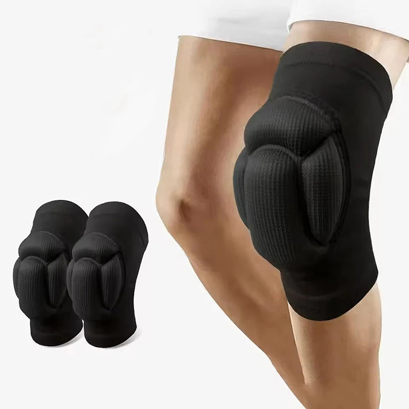 Thickened Protective Sports Knee Pads for Men and Women Anti Slip Knee