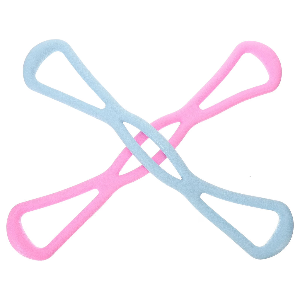 2Set Chest Muscle Strengthener Back Exercise Equipment TPR Simple Design for People Interested in Fitness